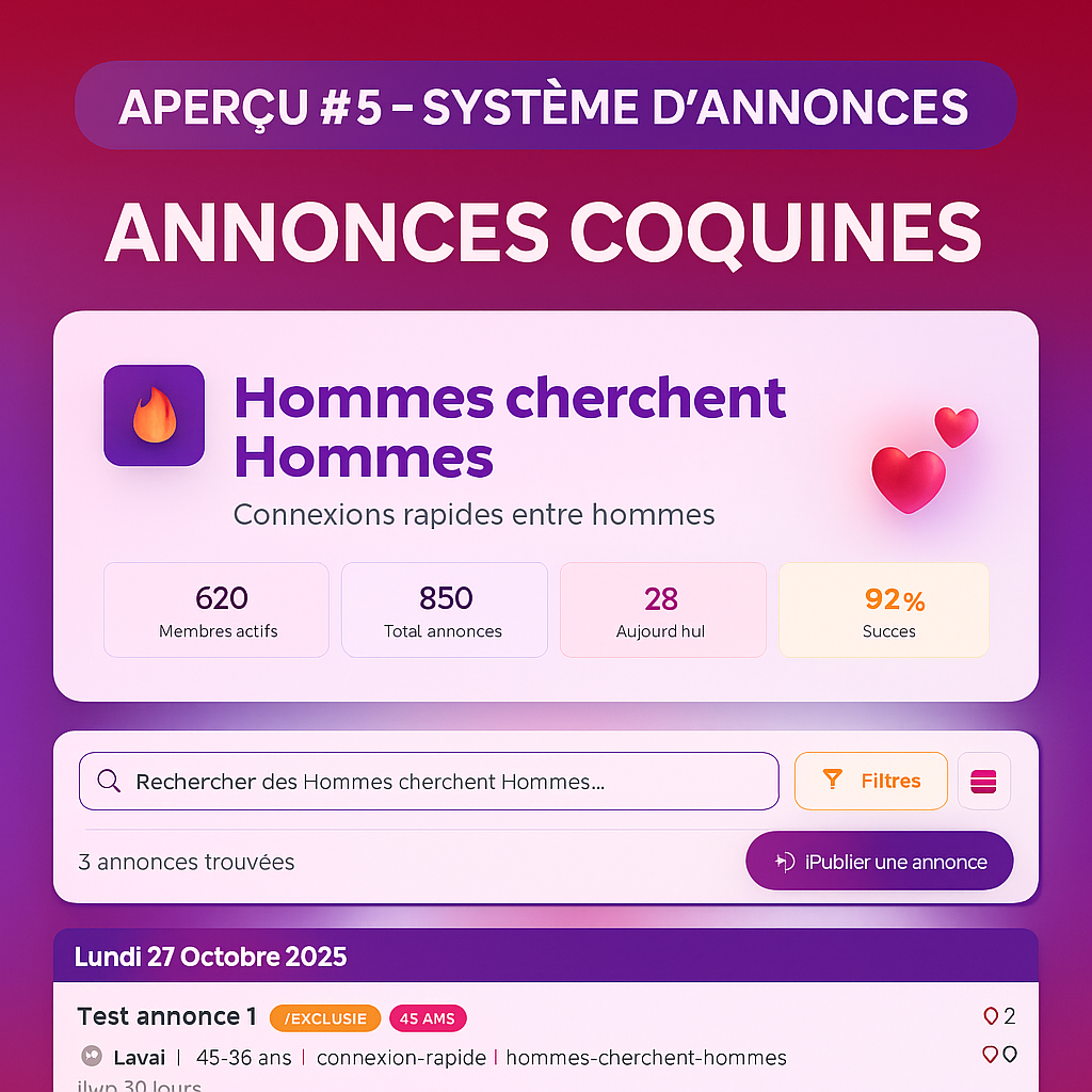 Salons de discussion thématiques pour rencontres sérieuses ou amicales